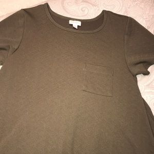 Lularoe olive green Carley